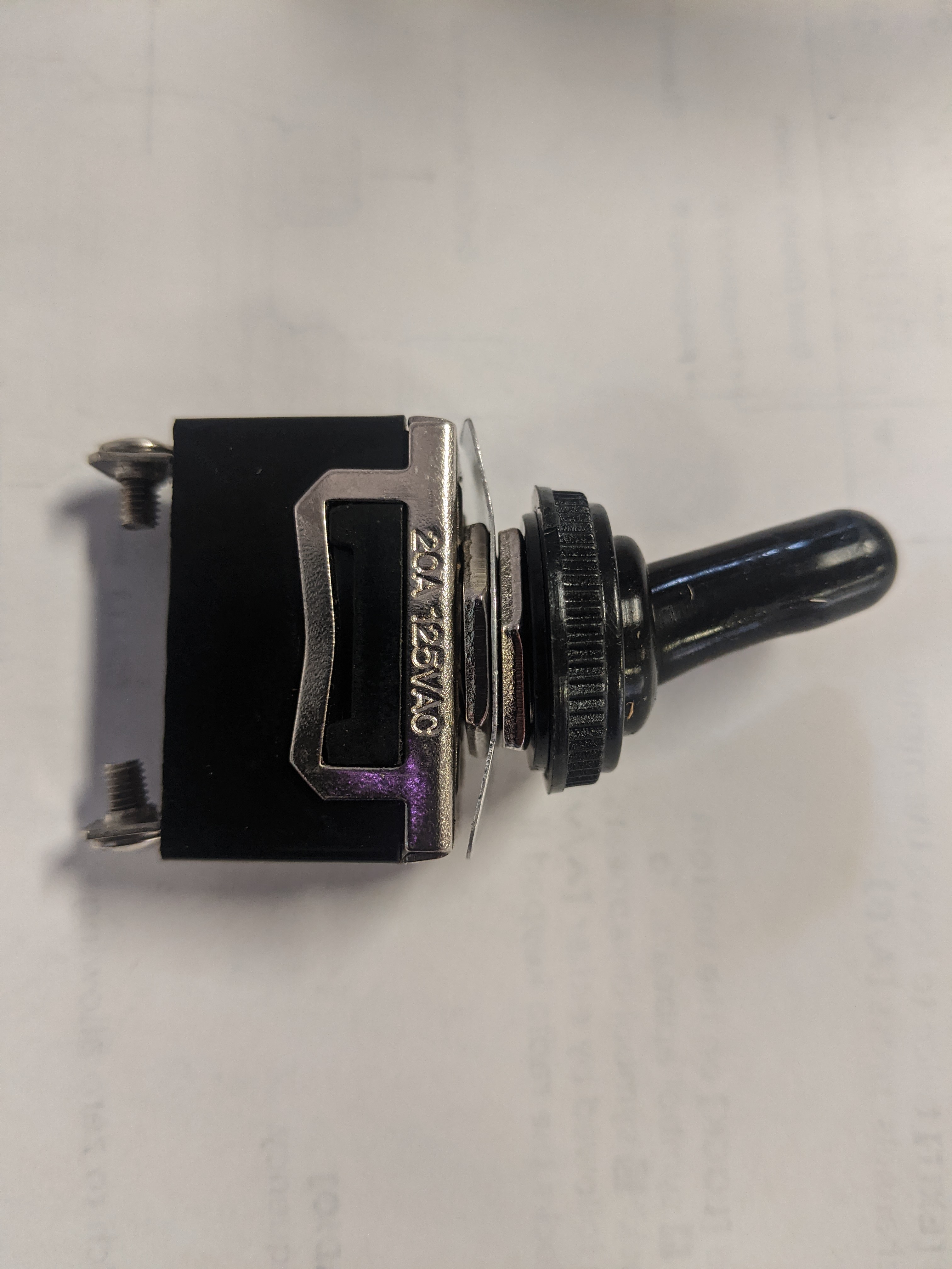 SPST Toggle Switch